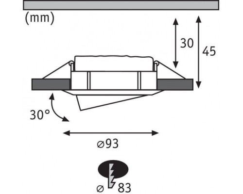 Точечный светильник Nova Plus 93684 Paulmann