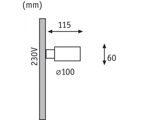 Настенный светильник уличный  93811 Paulmann