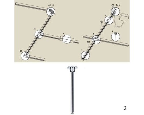 Стойка Urail C 96867 Paulmann