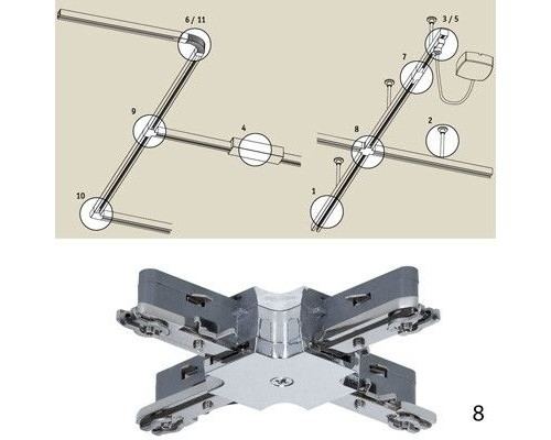 Коннектор Urail C 96872 Paulmann