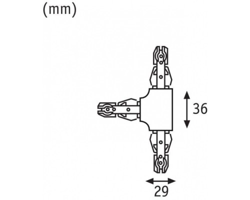 Соединитель T-образный URail 96907 Paulmann