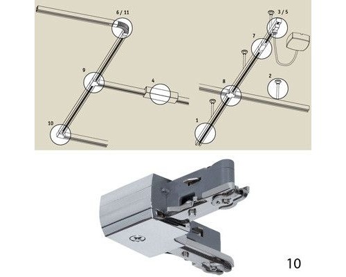 Коннектор Urail C 97650 Paulmann