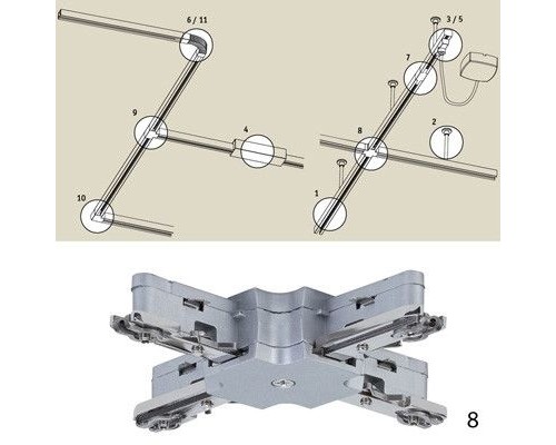 Коннектор Urail Cm 97657 Paulmann