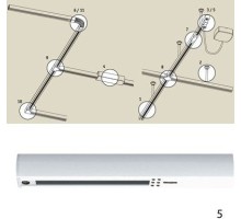 Питание боковое Urail W 97685 Paulmann