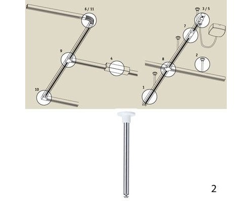 Стойка Urail W 97688 Paulmann