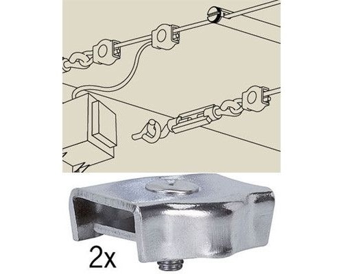 Трековое крепление Wire System 978029 Paulmann
