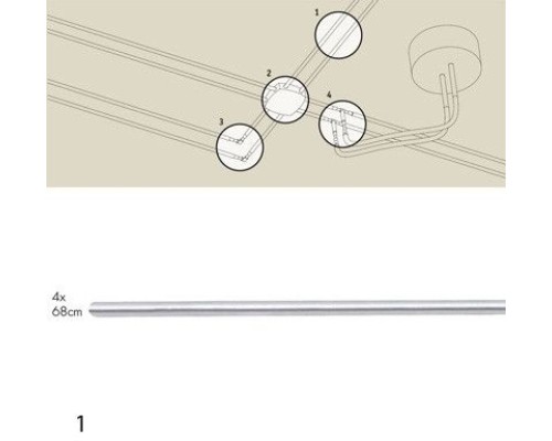 Трековое крепление Rs Halogen 12v C 99140 Paulmann