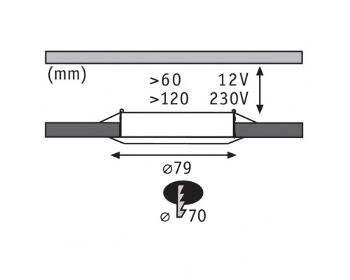 Точечный светильник  99739 Paulmann