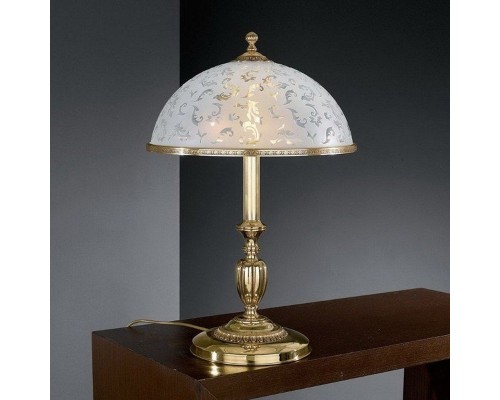 Интерьерная настольная лампа 6302 P.6302 G Reccagni Angelo