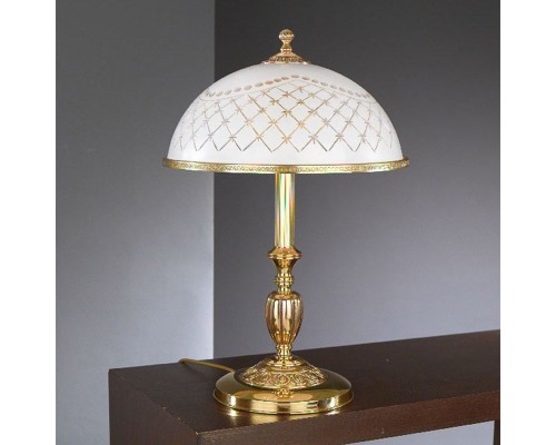 Интерьерная настольная лампа 7102 P.7102 G Reccagni Angelo