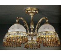 Потолочная люстра 3831 PL.3831/5 (topazio) Reccagni Angelo