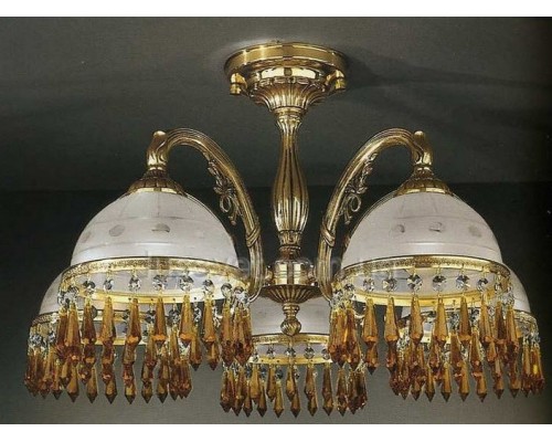 Потолочная люстра 3831 PL.3831/5 (topazio) Reccagni Angelo