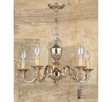 Подвесная люстра 007B 007B/3 AB Riperlamp