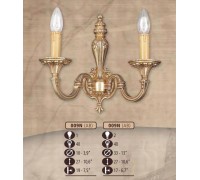 Бра 009N 009N/2 AB Riperlamp