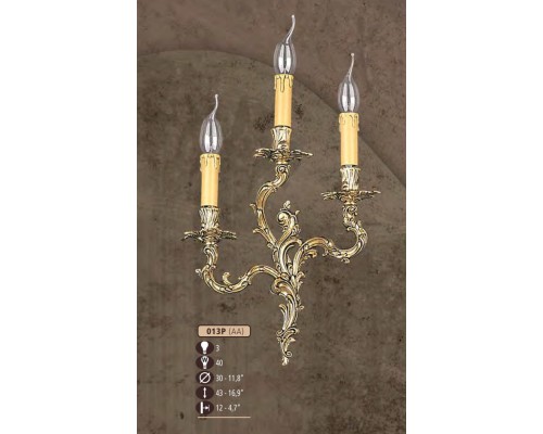 Бра 013P 013P/3 AA Riperlamp
