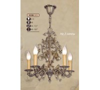 Подвесная люстра 020B 020B/3 AY Riperlamp