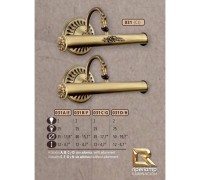 Подсветка для картин 031A 031A/2 CJ WITH ADORNMENTS Riperlamp