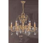 Подвесная люстра 048A 048A/6 AB SWAROVSKI Riperlamp