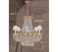Подвесная люстра 051A 051A/5+9 AA ASFOUR,CREAM SHADE Riperlamp