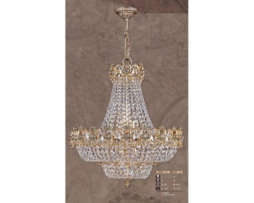 Подвесная люстра 051F 051F/10 AA SWAROVSKI Riperlamp