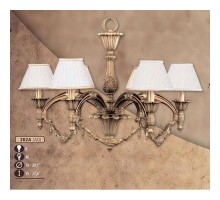 Потолочная люстра 202A 202A/6 AQ BEIGE SHADE Riperlamp