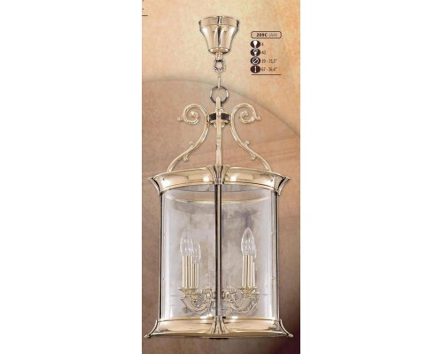 Подвесная люстра 209C 209C/4 AH Riperlamp