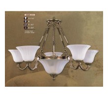 Потолочная люстра 225A 225A/5+3 AY AMBER Riperlamp