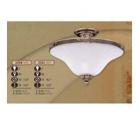Потолочная люстра 225J 225J/3 AY AMBER Riperlamp