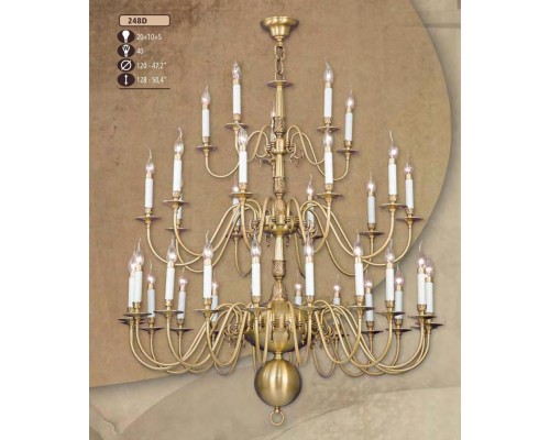 Подвесная люстра 248D 248D/20+10+5 0 Riperlamp