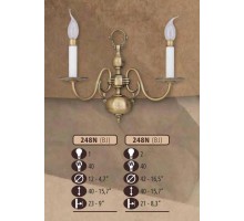Бра 248N 248N/2 BJ Riperlamp
