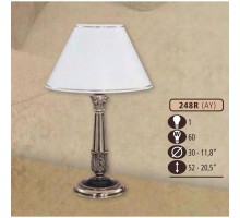 Интерьерная настольная лампа 248R 248R/1 AY WHITE SHADE Riperlamp