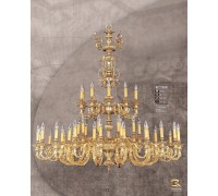 Подвесная люстра 540A 540A/40+10 AB SWAROVSKI Riperlamp