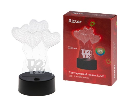 Интерьерная настольная лампа  29250 0 Ritter