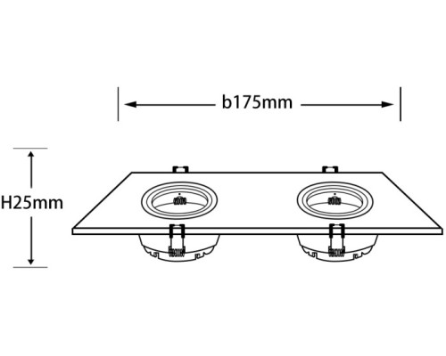 Точечный светильник Artin 51425 1 Ritter