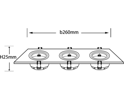Точечный светильник Artin 51428 2 Ritter