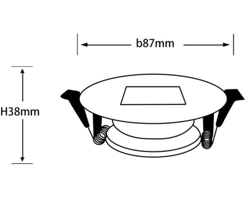 Точечный светильник Artin 51431 2 Ritter