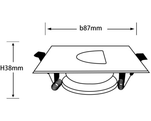 Точечный светильник Artin 51434 3 Ritter