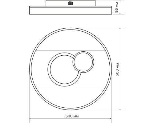 Потолочная люстра Galassia 51576 4 Ritter
