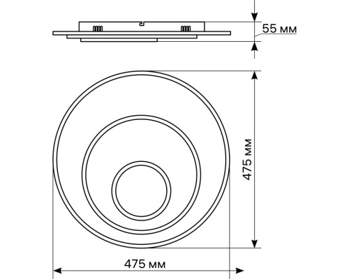 Потолочная люстра Galassia 51581 8 Ritter