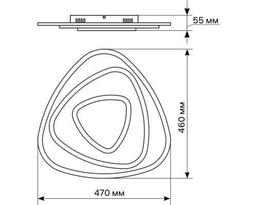 Потолочная люстра Galassia 51584 9 Ritter
