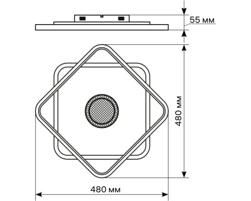Потолочная люстра Galassia 51586 3 Ritter