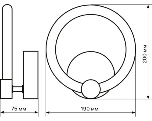 Бра Ottimo 51610 5 Ritter