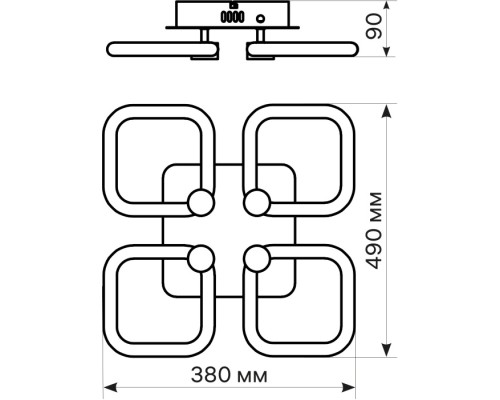 Потолочная люстра Ottimo 51615 0 Ritter