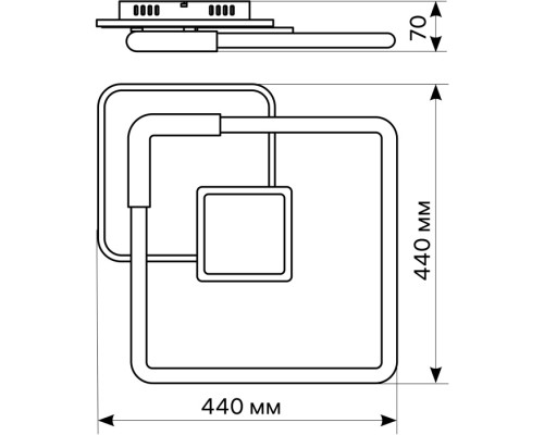 Потолочная люстра Eclipse 51619 8 Ritter