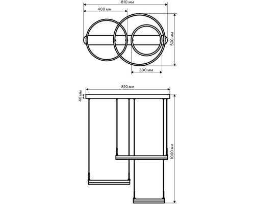 Подвесной светильник Rivo 52091 1 Ritter