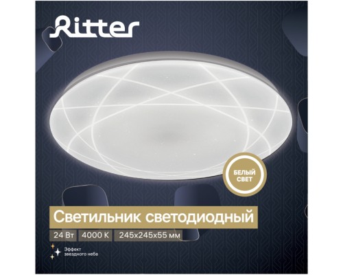 Настенно-потолочный светильник Stardust 52188 4 Ritter