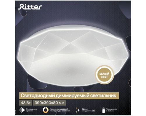 Настенно-потолочный светильник Brilliance 52208 9 Ritter