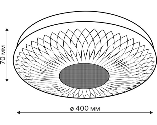 Настенно-потолочный светильник Diamond 52250 8 Ritter