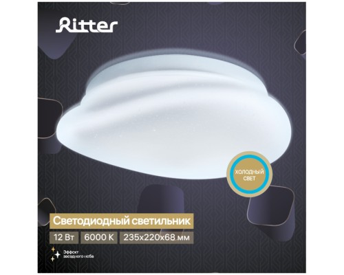 Настенно-потолочный светильник Stone 52329 1 Ritter