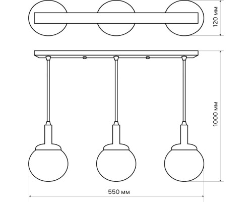 Подвесной светильник Avanti 52439 7 Ritter
